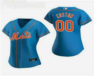 Women Customized New York Mets 2020 Royal Alternate Nike Jersey,We sell and wholesale Women Customized New York Mets 2020 Royal Alternate Nike Jersey on line form chian!
